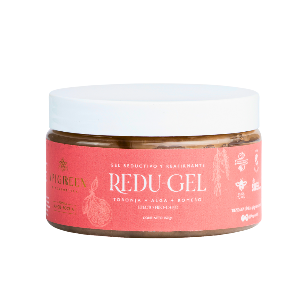 REDU-GEL "Reductor corporal natural con algas marinas y extractos"